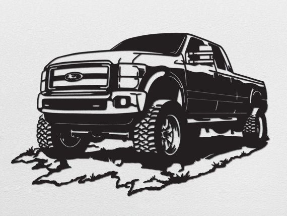 Super Duty Ford Realistic Ford Truck Coloring Pages