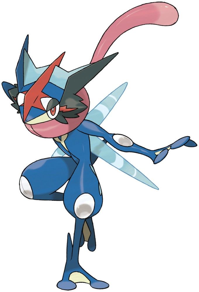 Greninja Frogadier Pokemon Coloring Pages