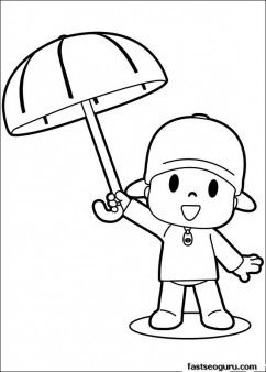 Pocoyo Coloring Pages To Print