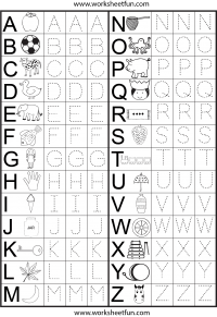 Preschool Abc Worksheets Free Printable
