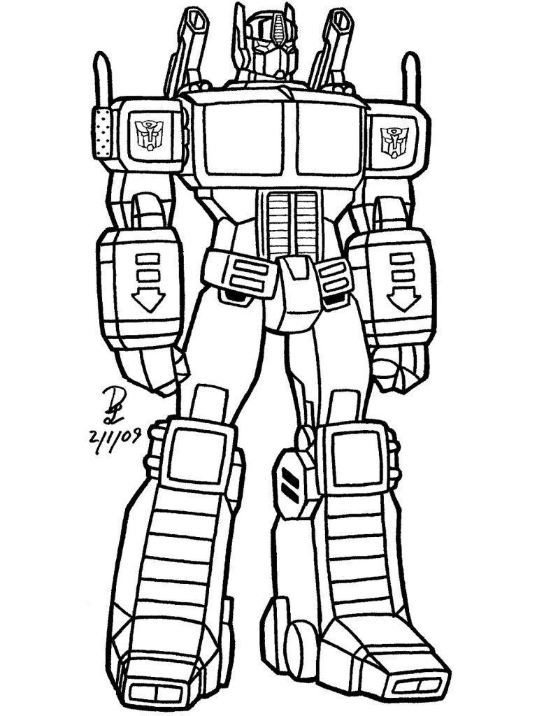 Robot Blaze Colouring Pages