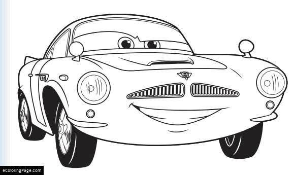 Free Printable Lightning Mcqueen Coloring Pages