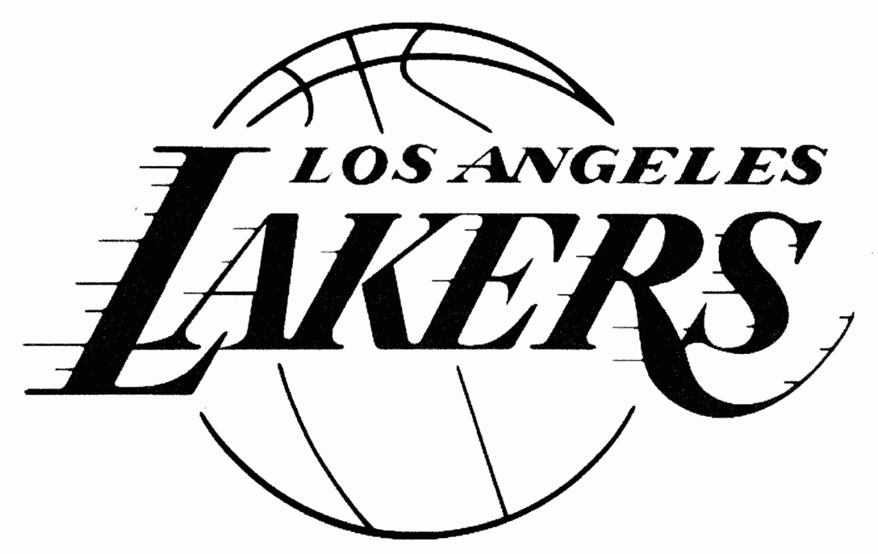 Nba Coloring Pages Lakers