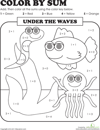 Printable Coloring Worksheets For Grade 1