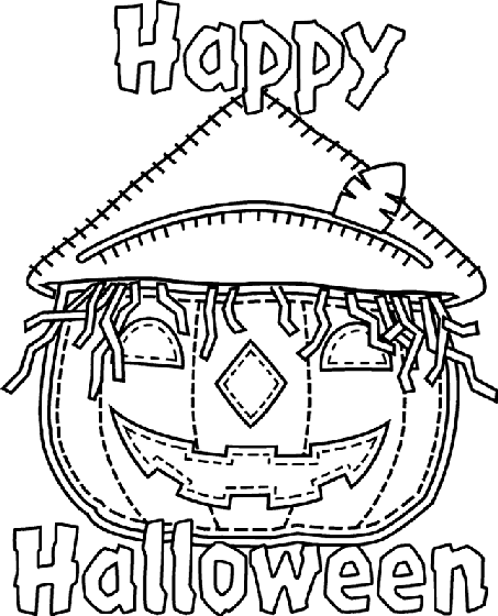 Scary Free Printable Coloring Book Halloween Coloring Pages