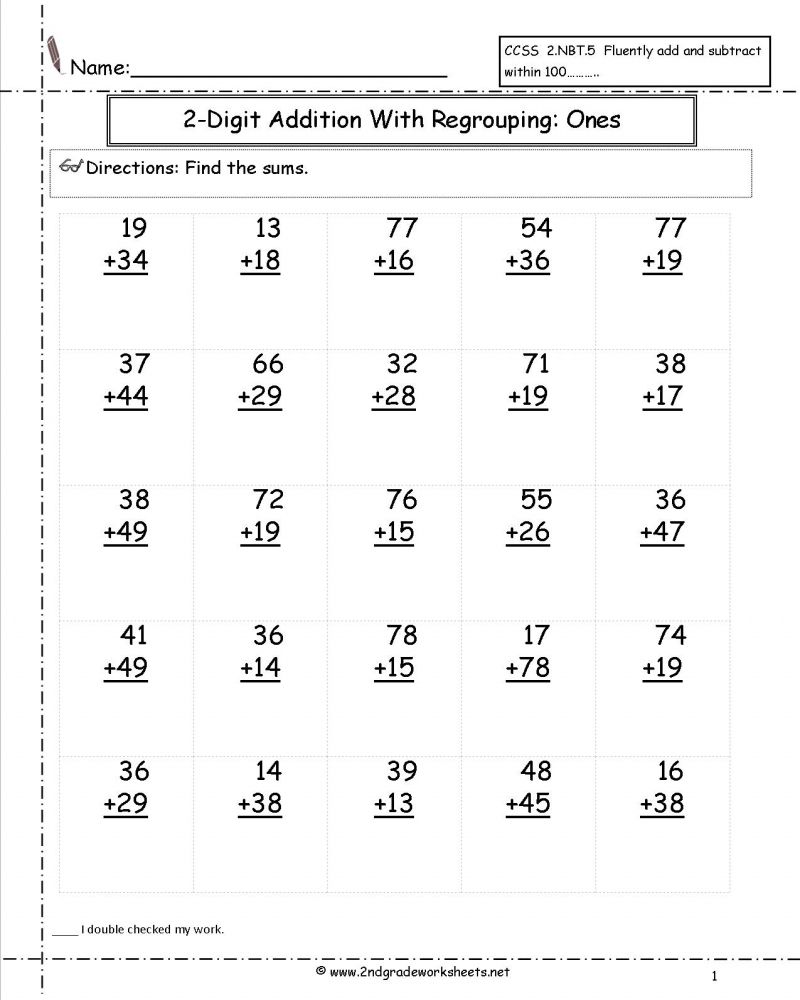 2nd Grade Fractions Worksheets Grade 2