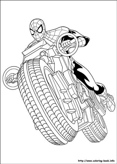 Infinity War Lego Spiderman Coloring Pages