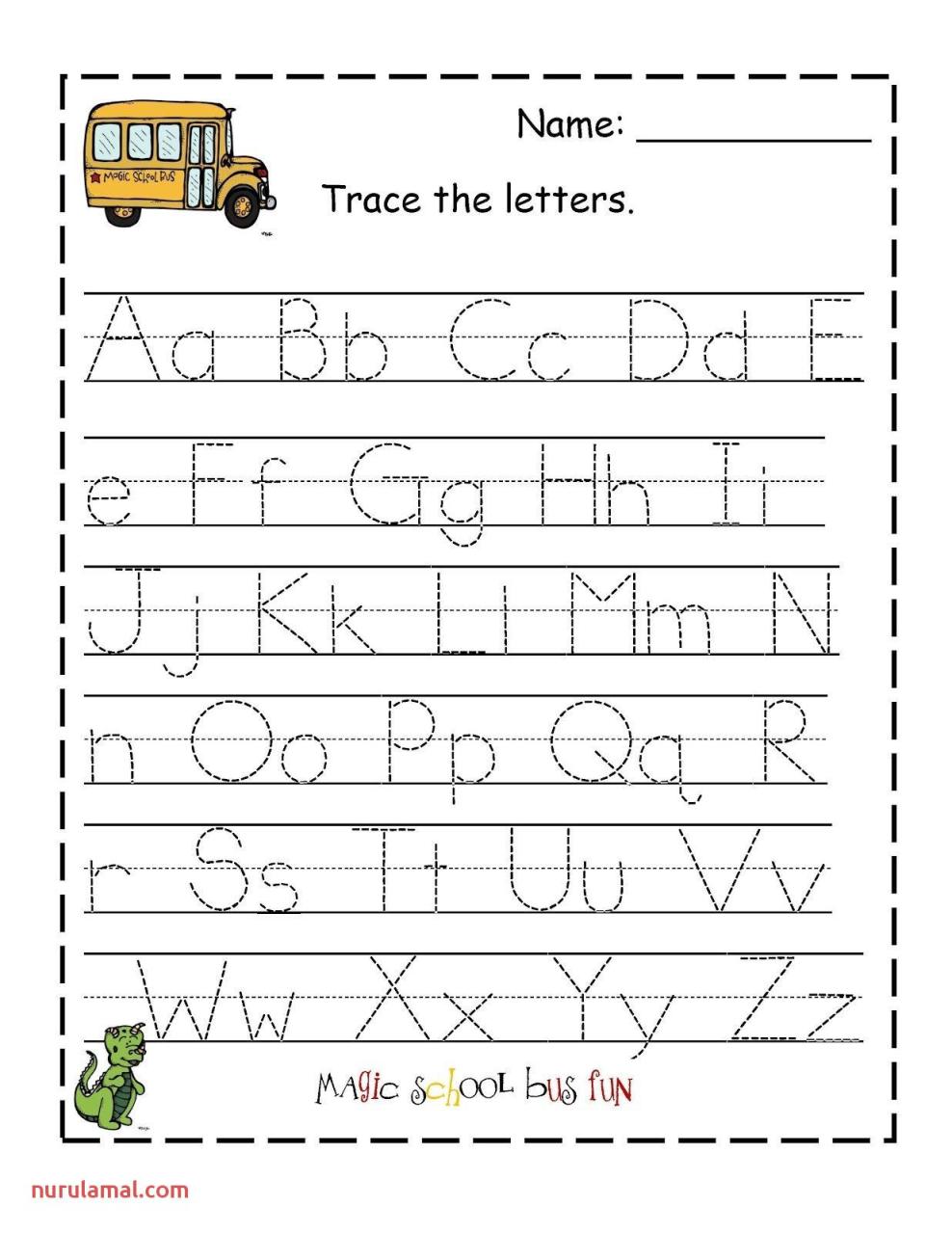 Free Printable Preschool Worksheets Tracing Letters B