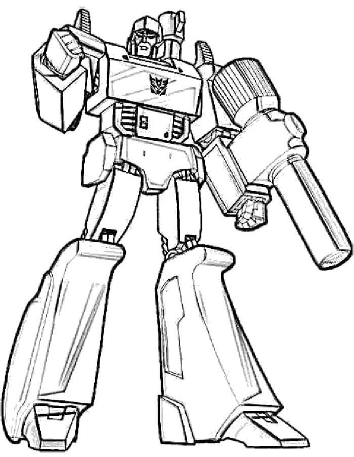 Transformers Coloring Sheets