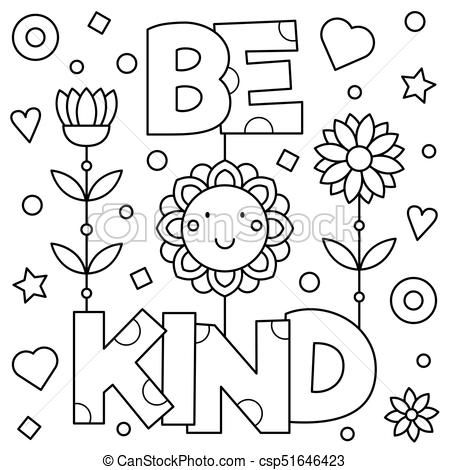 Kindness Coloring Pages For Kindergarten