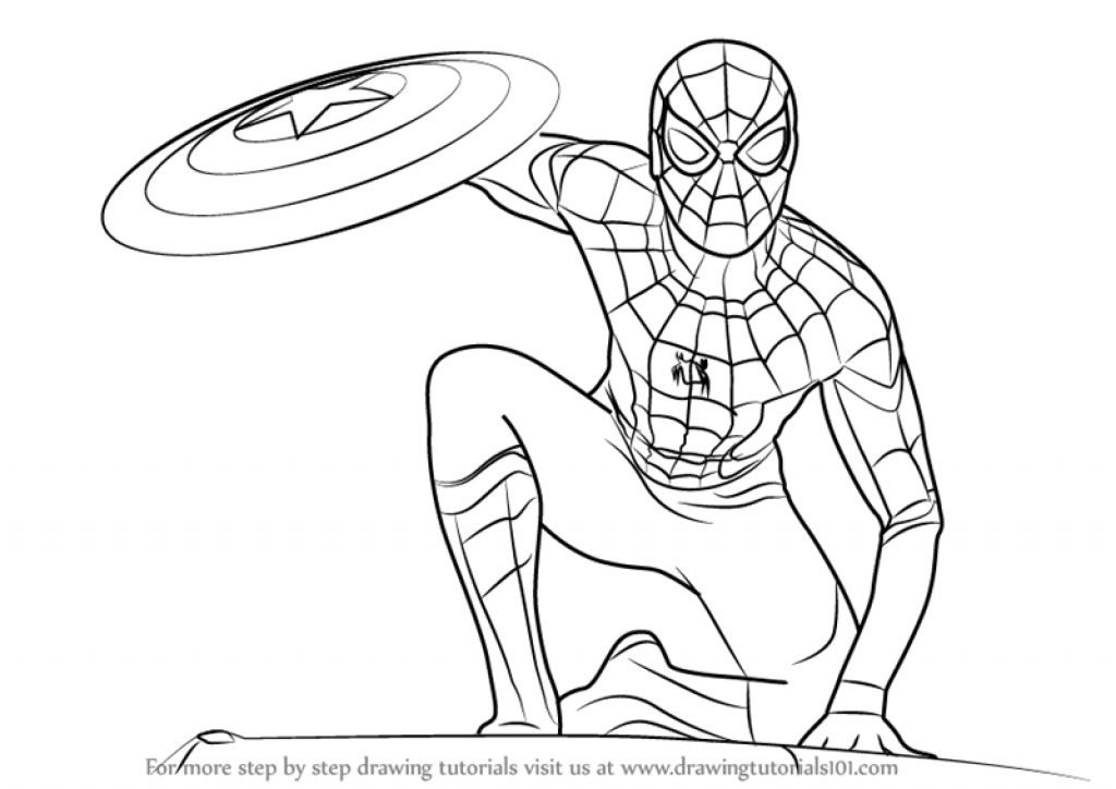 Spider Man Homecoming Coloring Pages Printable