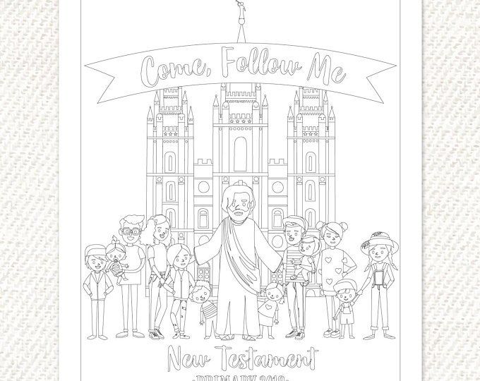Free Printable Bible Pdf General Conference Coloring Pages 2020