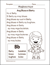 Filipino Reading Comprehension Worksheets For Grade 6