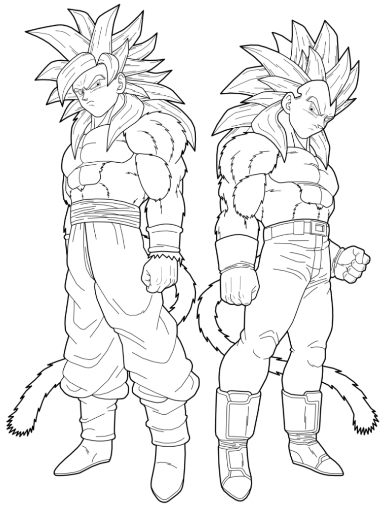 Dragon Ball Super Trunks Coloring Pages