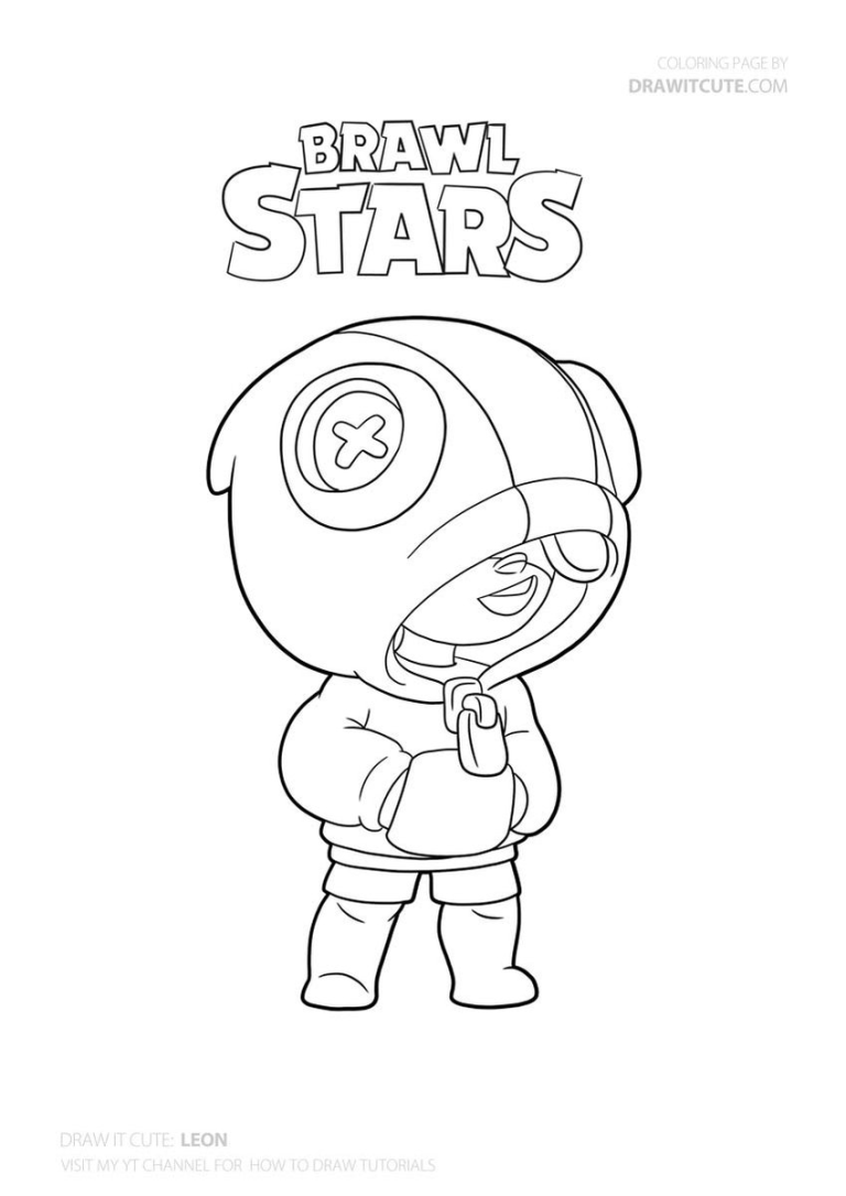 Brawl Stars Coloring Pages Mecha Crow