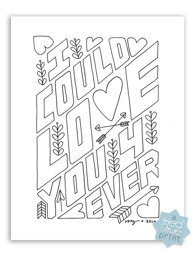 Love Quotes True Love Coloring Pages For Boyfriend