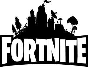 Coloring Fortnite Logo