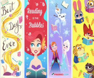 Free Printable Disney Coloring Bookmarks