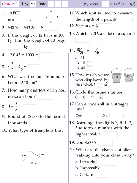 Division Word Problems Grade 4 Cbse