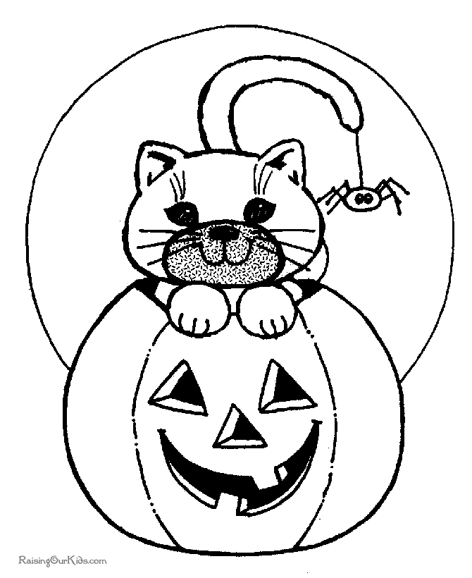 Free Printable Coloring Sheet Halloween Coloring Pictures