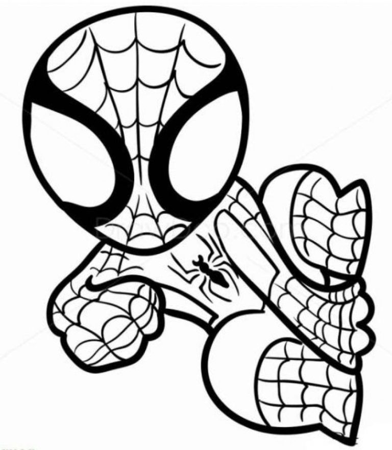 Homecoming Spiderman Pictures To Color
