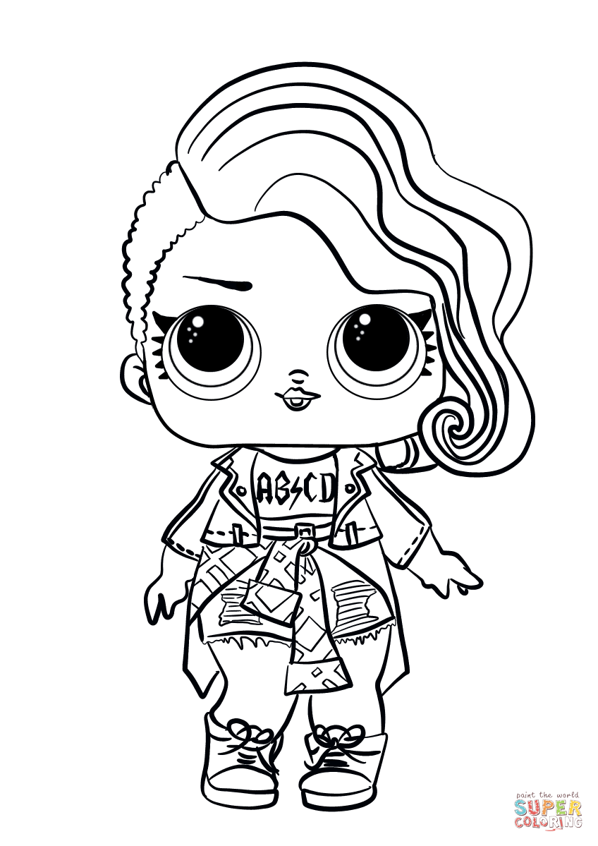 Lol Printable Coloring Pages For Girls