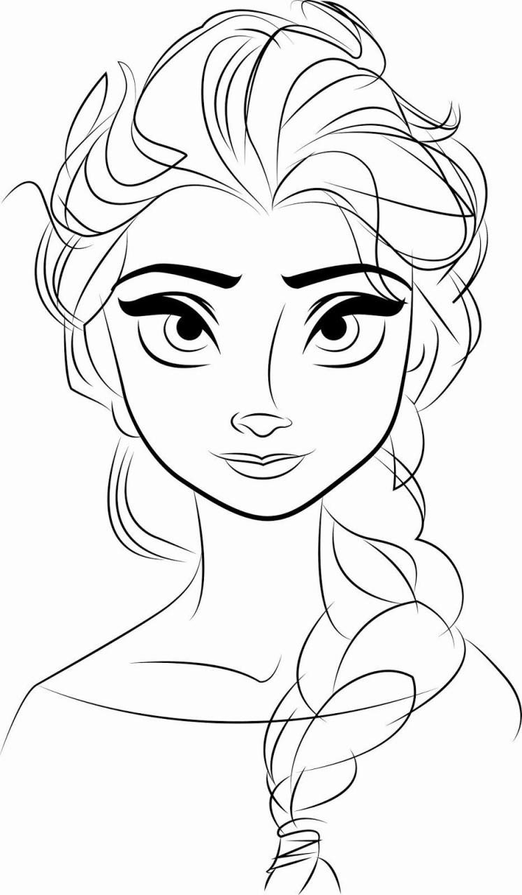 Pdf Free Printable Full Size Frozen Coloring Pages