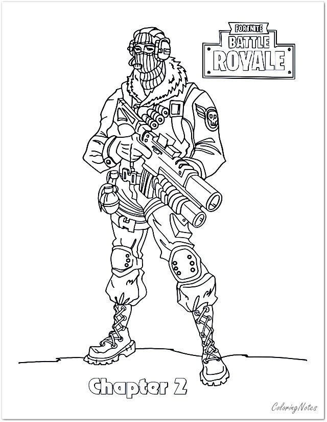 Fortnite Printable Coloring Pages Chapter 2 Season 3