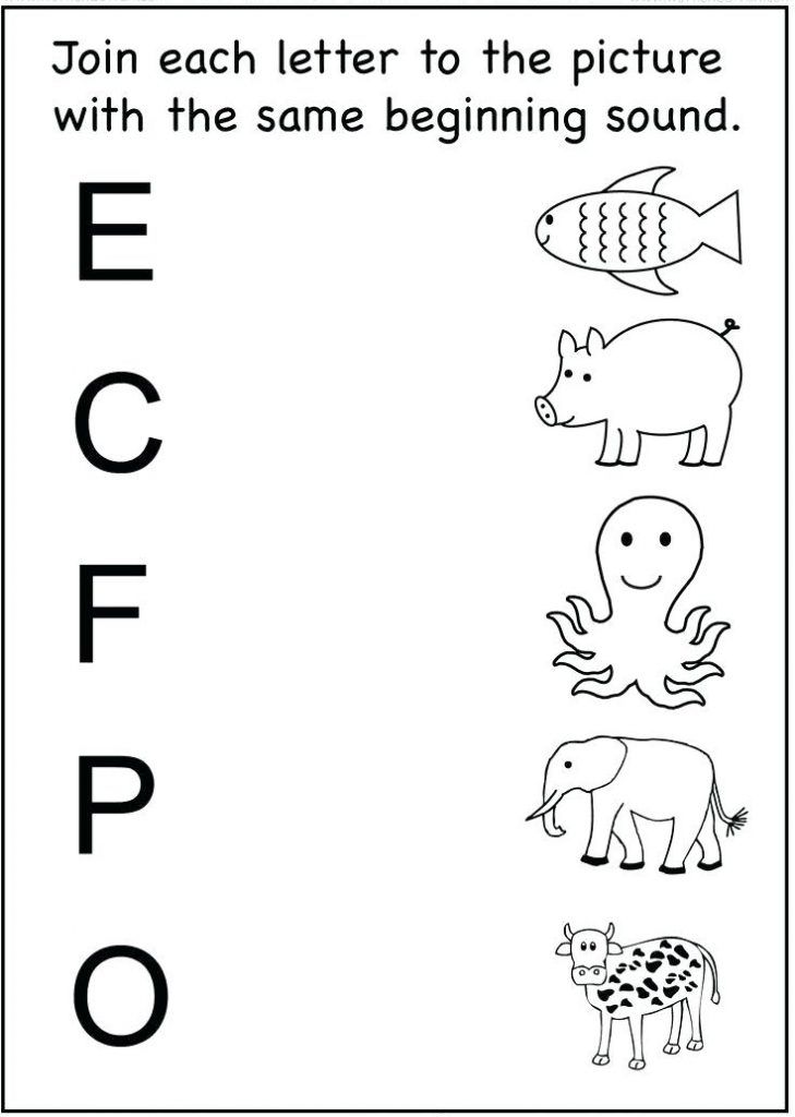 Preschool Worksheets For 4 Year Olds Free Printable