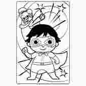 Ryan's Mystery Playdate Coloring Sheet Ryan's World Coloring Pages