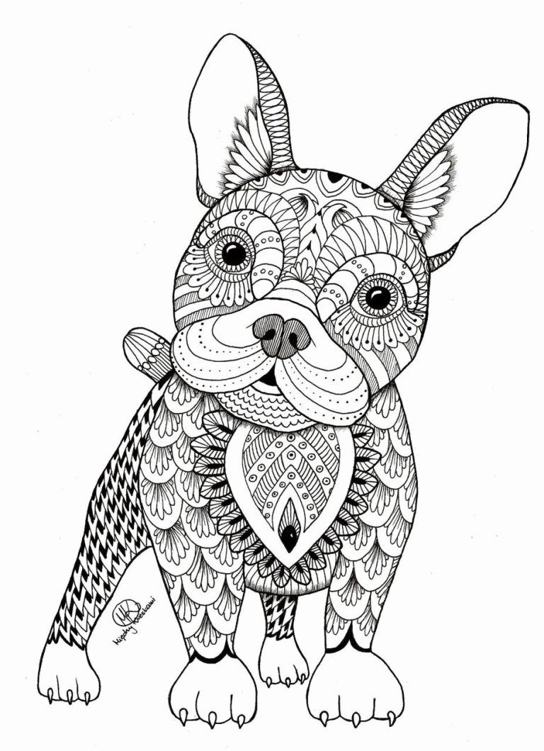 Intricate Coloring Pages Animals