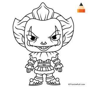Pennywise Coloring Pages 2017