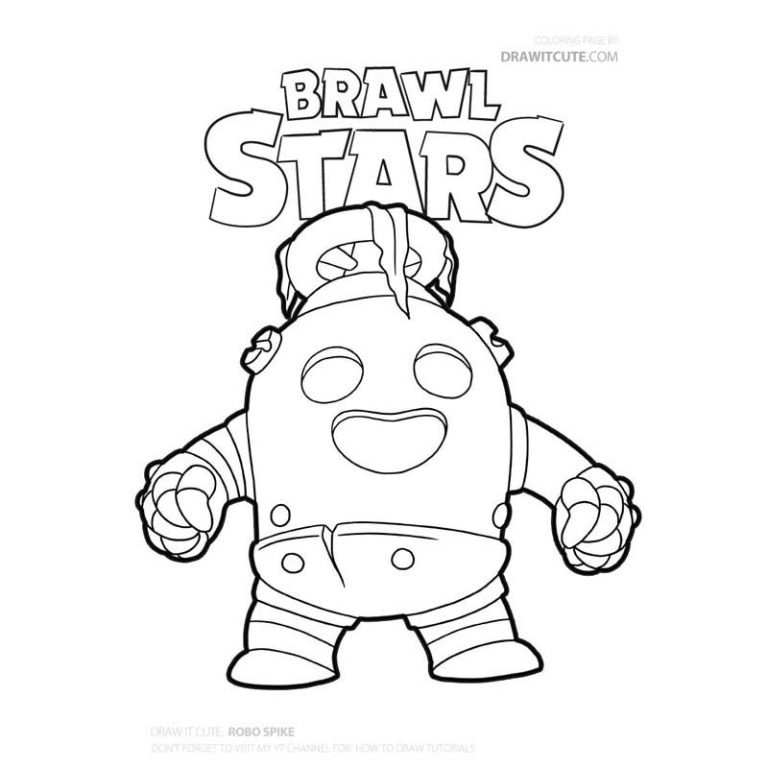 Brawl Stars Coloring Pages Leon Shark