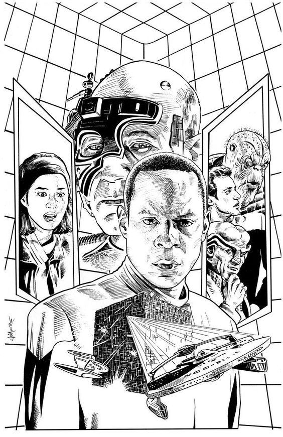 Star Trek Voyager Coloring Pages
