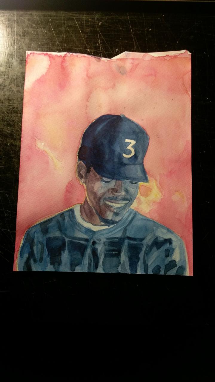 Coloring Book Chance The Rapper Tattoo