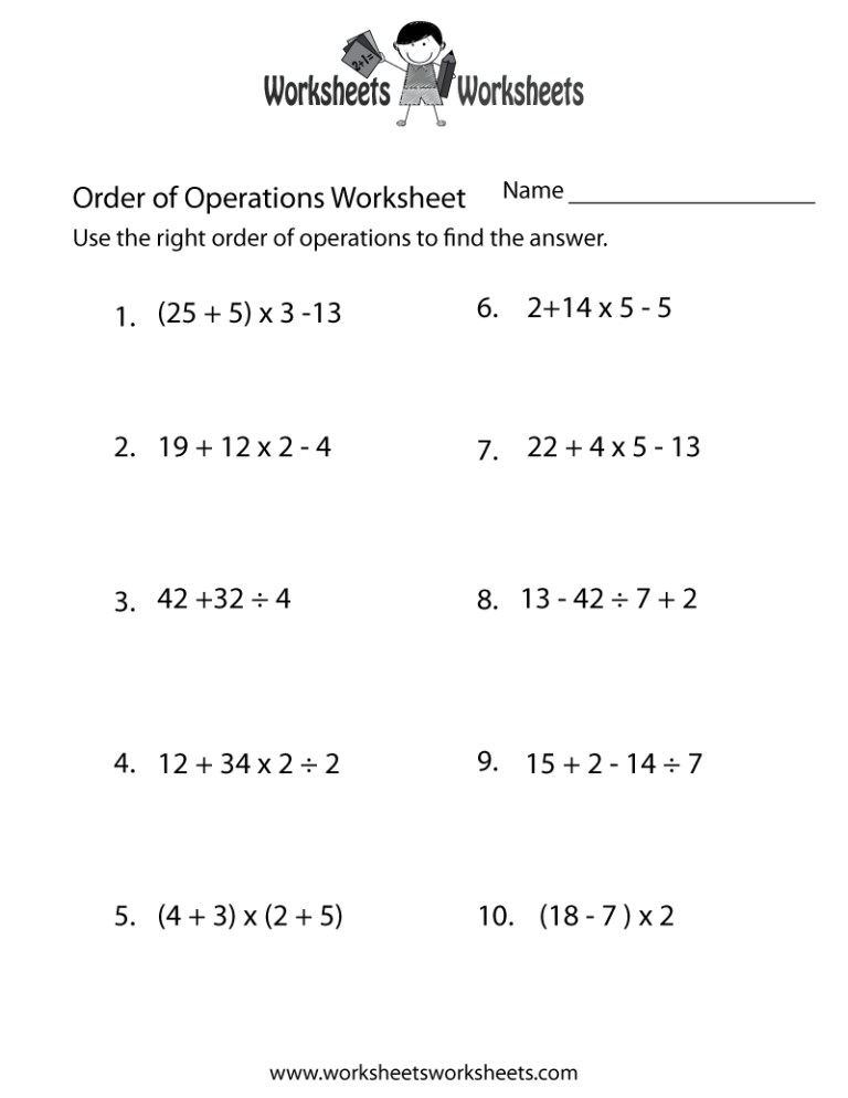 Common Core Math Worksheets 5th Grade Place Value