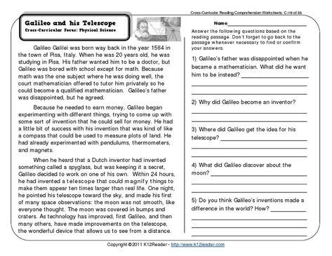 Printable Grade 5 Reading Comprehension Worksheets Pdf