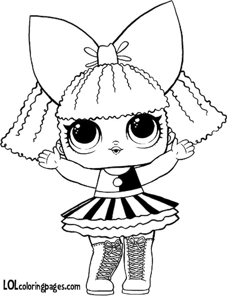Lol Doll Coloring Pages Boy