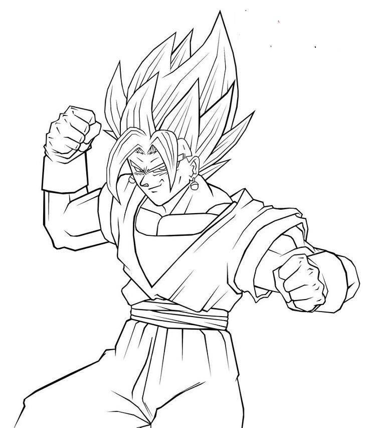 Dragon Ball Z Coloring Pictures