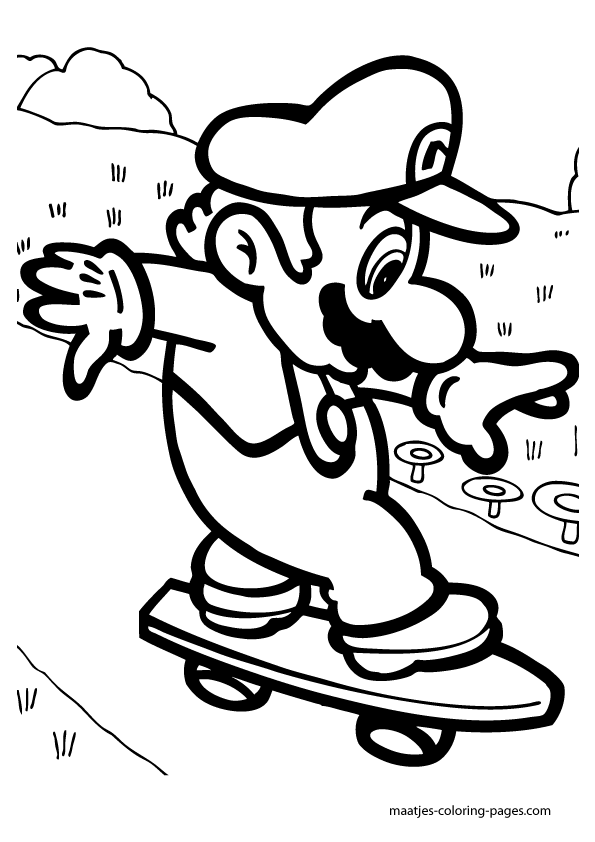 Boss Super Mario Odyssey Coloring Pages