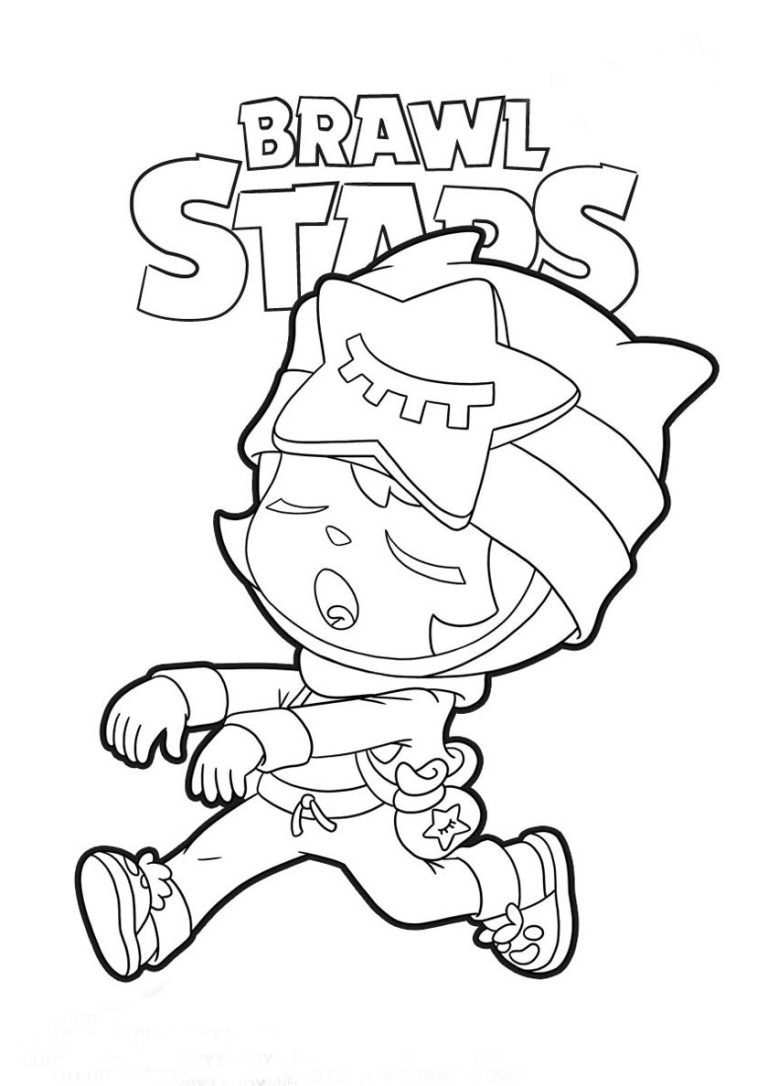 Brawl Stars Coloring Pages Max