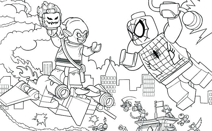 Lego Shazam Coloring Pages