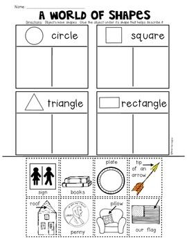 2d Shapes Worksheets For Kids