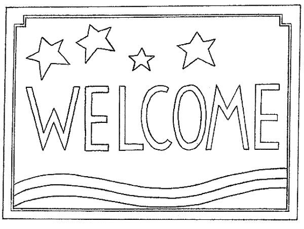 Printable Welcome Home Daddy Coloring Pages