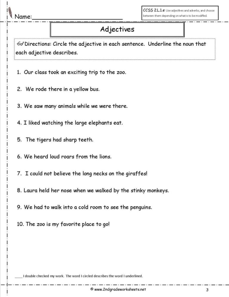 Free Printable Worksheets For 2nd Grade Social Studies
