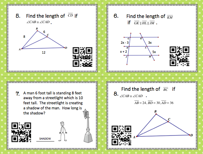 Proofs Involving Similar Triangles Worksheet Answer Key