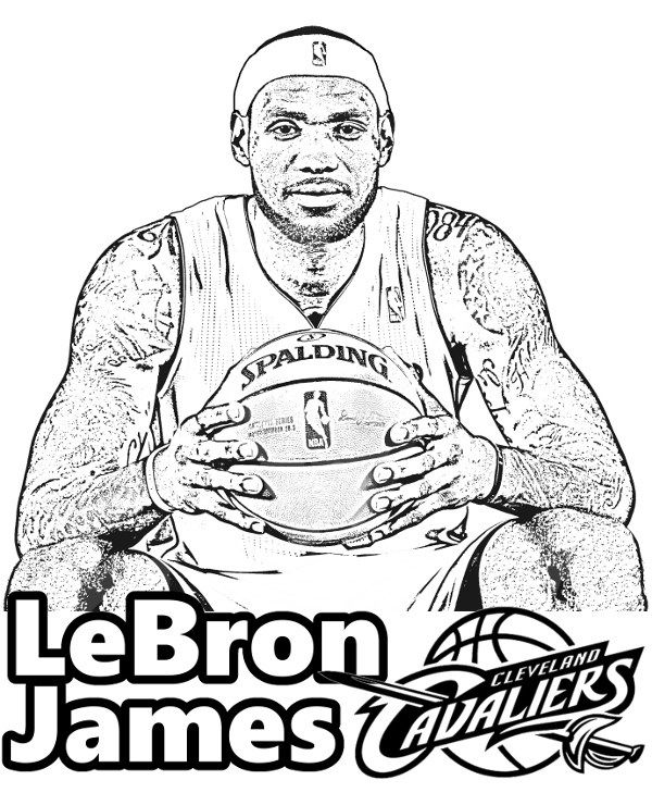 Nba Coloring Pages Players