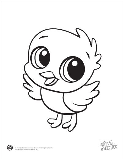 Kids Coloring Pages Cute Animals