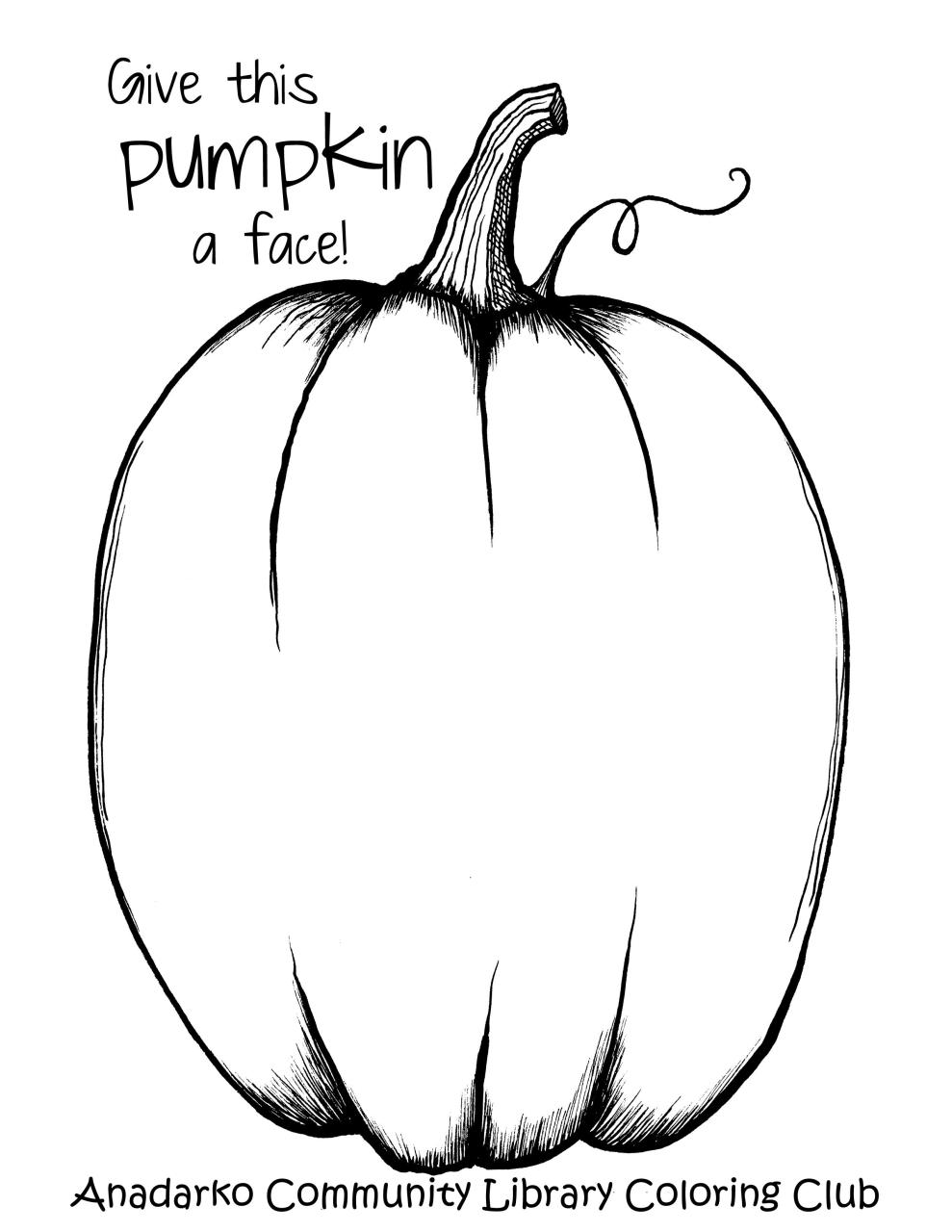 Preschool Full Size Printable Halloween Coloring Pages