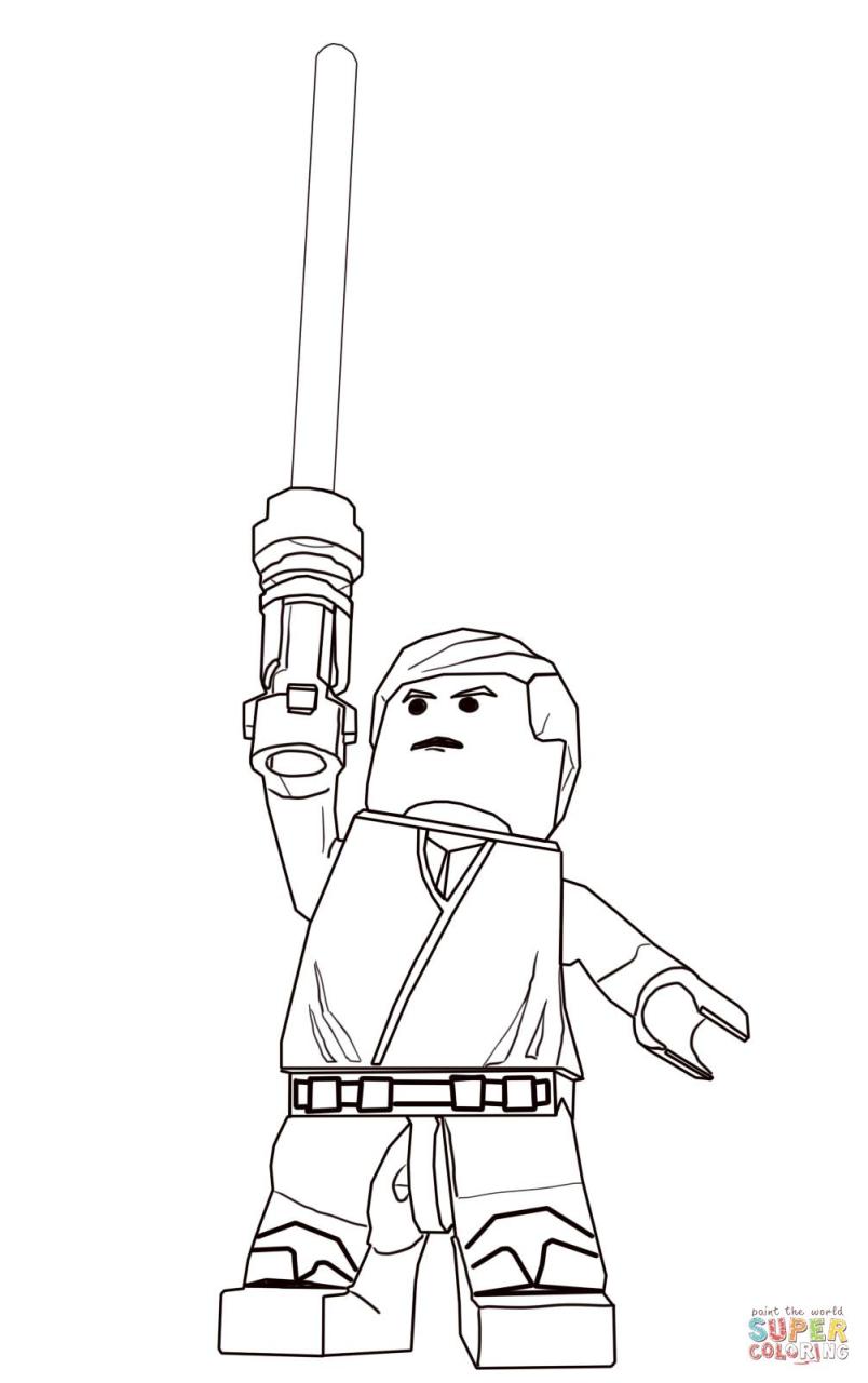 Lego Star Wars Colouring Pictures